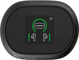 Навушники TWS Poly Voyager Free 60+ Earbuds + BT700C + TSCHC Чорний - мініатюра 6