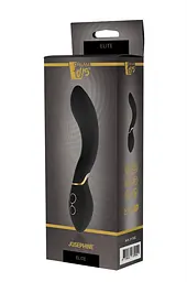 Вібратор для точки G Dreamtoys Elite Josephine Luxxe 20 см чорний - мініатюра 3