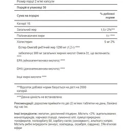 Риб'ячий жир Puritans Pride Omega 3 Fish Oil 1290 mg Mini Gels 60 softgels - мініатюра 2