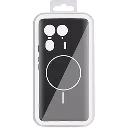 Чохол Lakshmi Silicone Cover Full Camera AA with MagFit для Motorola Edge 50 Ultra Чорний/Black - мініатюра 3