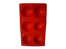 Форма ALI 29×17см силіконова Сфера з 6шт (d кулі 7см)