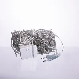 Новорічна гірлянда кімнатна нитка GarlandoPro 16 м 160 LED білий провід Біле світло W160LED16MWW - мініатюра 4