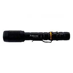 Ручний ліхтар акумуляторний X-Balog з режимом Zoom діод T6 1200 Lumen X-Balog BL 2804 - мініатюра 2
