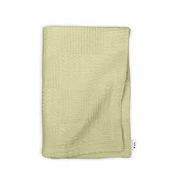 Рушник вафельний Cosas Cube Olive 75x130 см, оливковий