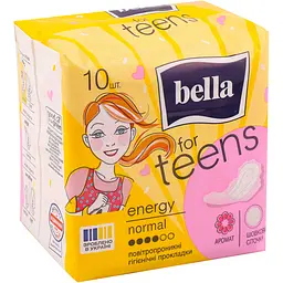 Гігієнічні прокладки Bella for Teens Ultra Energy 10 шт.