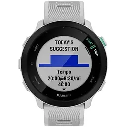 Смарт-годинник Garmin Forerunner 55 White (010-02562-11) - мініатюра 6