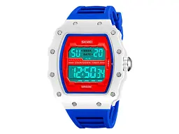 Чоловічий наручний годинник 2296BU Blue Skmei acs0030044 - мініатюра 3