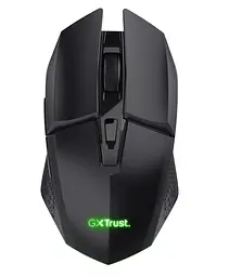 Миша бездротова Trust GXT 110 FELOX, Black, USB 2.4GHz, оптична (сенсор PAW3212), 800 - 4800 dpi, 6 кнопок, акумулятор (25037) - мініатюра 2