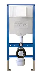 Інсталяція для унітазу Koer KT-0503-01 500x126x1150mm з панеллю змиву KT-0606-01 Хром KR5347 - мініатюра 8