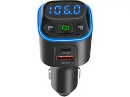FM-трансмітер Gelius Tune GP-FMT051 (PD/QC) 36 W Black (2099900987533) - мініатюра 3