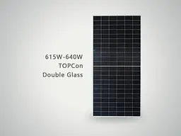 Сонячна панель Sunerise 630 Вт JC615-132-210R-DG N-тип TOPCon Bifacial (Двостороння) - мініатюра 2