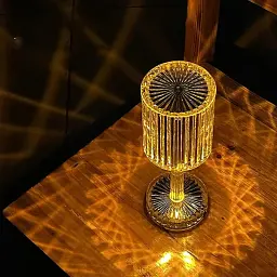 Настільний кришталь лампа Diamond - мініатюра 2