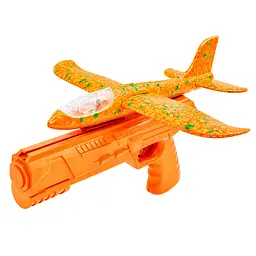 Ігровий набір Літак на запуску Bambi TD202375(Orange) 23 см, зі світлом