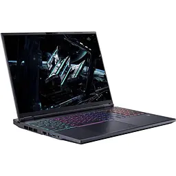 Ноутбук Acer 16 Predator Helios Neo 16 PHN16-73 WQXGA IPS/Intel U9-275HX/32GB/1TB/RTX 5060 8GB/Linux/Black (NH.QVUEU.00J) - мініатюра 3