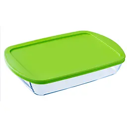 Форма для выпекания Pyrex Cook Store прямоугольная с крышкой 40 х 27 х 7 см 4.5 л (240P002/7644)