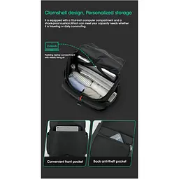Рюкзак Tigernu T-B9023 15.6 Black - мініатюра 3