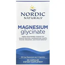 Магній гліцинат Nordic Naturals 250 мг 90 капсул - мініатюра 3
