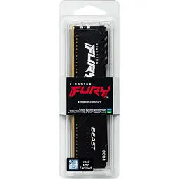 Модуль пам'яті DDR4 Kingston FURY Beast 16GB 3200 MHz Black (KF432C16BB1/16WP) [148743] - мініатюра 5
