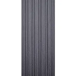 Рейка декоративна Sticker Wall WPC стінова 3000х150х9мм Графіт SW-00001871 - мініатюра 5