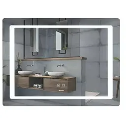 Дзеркало Mixxus STYLE MR13-90x70-REVERSE з LED Touch, Anti-fog, димером, регулюванням яскравості (MI6667)