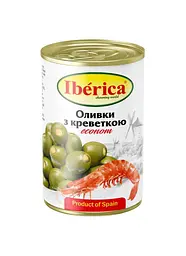Оливки фаршировані креветкою Iberica 280 г