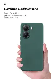 Чехол ArmorStandart ICON для Xiaomi Poco X7 Pro Camera cover Dark Green (ARM82743) - мініатюра 7