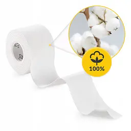 Стрічка кінезіологічна (кінезіо тейп) 4FIZJO Rigid Tape 5 см x 10 м жорстка White (P-5905973400824) - мініатюра 3