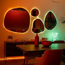 Twinkly Гірлянда Smart LED Twinkly Dots Lights RGB 400 IP44 20м кабель чорний - мініатюра 6