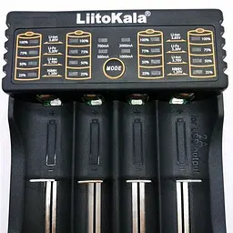 Зарядний пристрій LiitoKala Lii-402 4 слота Чорний (1478540220) - мініатюра 4