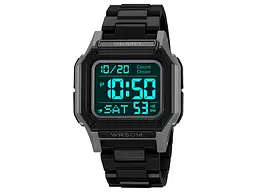 Наручний годинник чоловічий 2264BKGYBK Black-Grey-Black Skmei acs0030088 - мініатюра 3
