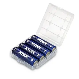 Акумулятор XTAR AA/HR06 Li-ion 4150 mAh 4 шт. (5201) - мініатюра 2