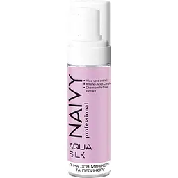 Пінка для манікюру та педикюру Naivy Professional AQUA Silk 150 мл