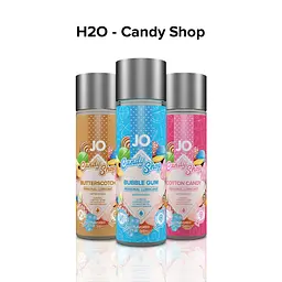 Лубрикант на водній основі JO H2O — Candy Shop — Bubblegum (60 мл) без цукру та парабенів - мініатюра 5