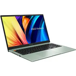 Ноутбук ASUS Vivobook S 15 K3502ZA-BQ407 15.6' FHD IPS, Intel i5-12500H, 16GB, F512GB, UMA, NoOS, Зелений (90NB0WK3-M00NC0) - мініатюра 6