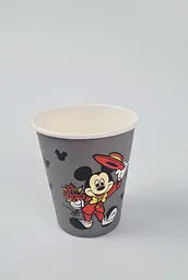 Паперові склянки кольорові 175 мл "MICKEY MOUSE" Маестро (50 шт.)