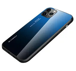 Чохол бампер Primolux Gradient Glass для Apple iPhone 11 Pro Blue - мініатюра 3
