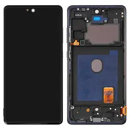 Дисплей Samsung G781 Galaxy S20 FE 5G, синій, з рамкою, Original (PRC)