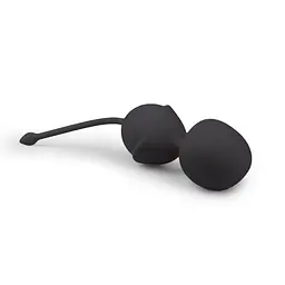 Вагінальні кульки Easytoys, силіконові, чорні, 19.5 х 3.8 см - мініатюра 2