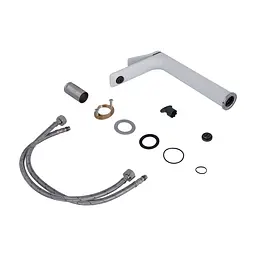 Змішувач для раковини Qtap Presto високий QTPRE269CRW45577 Chrome/White - мініатюра 4