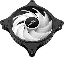 Вентилятор PcCooler Halo Dynamic Color Fan FX-120-3 Black (FX-120-3) - мініатюра 5