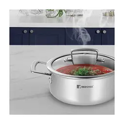 Каструля Bergner Steelblue, з кришкою 20 см (BG-33221-BL) - мініатюра 2