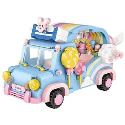 Конструктор LOZ mini Райдужний автомобіль (1133)