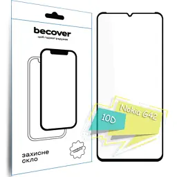 Скло захисне BeCover Nokia G42 10D Black (711555)