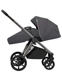 Коляска універсальна 2 в 1 Omega Excellent Grey з LED підсвічуванням для дітей до 22 кг CARRELLO Сірий - мініатюра 7