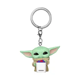 Ігрова фігурка Funko POP! Ґроґу з попкорном 3,8 см вінілова - мініатюра 2