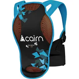 Захист спини дитячий Cairn Pro Impakt D3O Jr 2021 12 Чорний-Блакитний