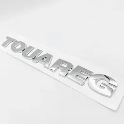 Емблема напис TOUAREG Хром 230x25 мм на скотчі ЕМ 178.03 - мініатюра 3