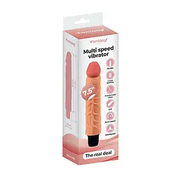 Реалістичний вібратор Soft Vibrator 18.5 cm – The Real Deal Fantasy 94-FT001128 103861 - мініатюра 8