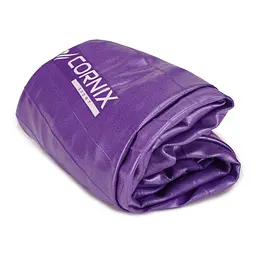 М'яч для фітнесу (фітбол) Cornix 55 см Anti-Burst XR-0016 Violet - мініатюра 5