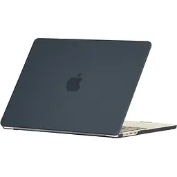 Пластикова накладка (верх та низ) DK HardShell Case для Apple MacBook Air 15` M2-M4 A2941/A3114/A3241 (2023-2025) Black [151634]